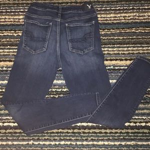 😈🦅Super High Rise AE jeans!🦅😈